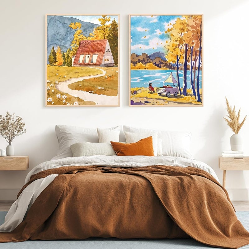HANSILK 1pk Blank Framed Canvas Wall Art - Premium White Canvas for DIY Art and Custom Painting-Christmas Wall Decor (12 * 12) - Image 5